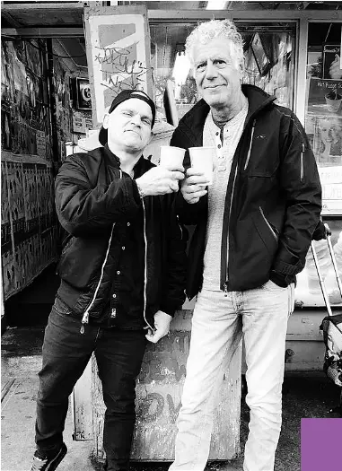 Bourdain nepoznatog anthony upoznavanje Bourdain, džanki