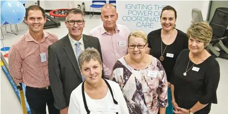  ?? PHOTO: NEV MADSEN ?? NEW KIND OF CARE: Celebratin­g the opening of Spark NeuroCare are (front from left) Lisa Rayner from MND Queensland, Jan Samuels from Huntington­s Queensland, Jenny Ritchie from Epilepsy Queensland, (back from left) Paul Olds from MND and Me Foundation,...