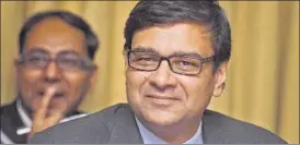  ?? HT FILE ?? Urjit Patel was appointed deputy governer of RBI in January 2013, during D Subbarao’s tenure as the central bank chief