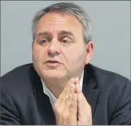  ??  ?? Pour Xavier Bertrand, « il faut que la police soit efficace, la justice ferme ». (Photo Gilbert Rinaudo)