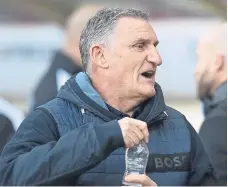  ?? ?? Sunderland head coach Tony Mowbray.