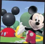  ??  ?? Mickey has gone through changes company over the decades, from (l-r) lovable alongside DIsney himself in the scamp in the early cartoons, 60s, to a post-modern icon in to face of the the Noughties, featuring in computer games