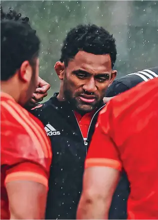  ?? Photo: All Blacks ?? Fijian-born All Blacks and Crusaders star winger Sevu Reece before their training run in Auckland, New Zealand on June 30, 2021. Reece is rested in tomorrow’s clash against Tonga and is likely to play against Fiji.