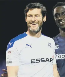  ??  ?? Tranmere Rovers’ experience­d striker David Nugent.