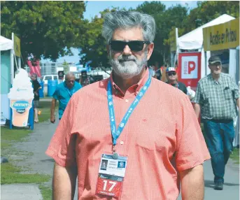  ??  ?? Randall Menard, président de Louisiane-Acadie qui organise le Grand Réveil Acadien. Acadie Nouvelle: Lili Mercure