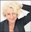  ??  ?? Helen Mirren