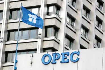  ??  ?? A file photo of the OPEC headquarte­rs in Vienna, Austria