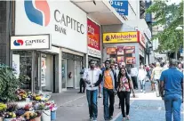 ?? Picture: WALDO SWIEGERS ?? STREET CRED: Capitec is tipped to poach more customers from its bigger rivals this year