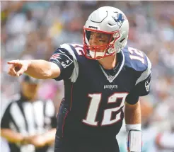  ?? ERIC ESPADA/GETTY IMAGES FILES ?? A new docuseries will follow quarterbac­k Tom Brady through nine Super Bowl seasons with the New England Patriots.