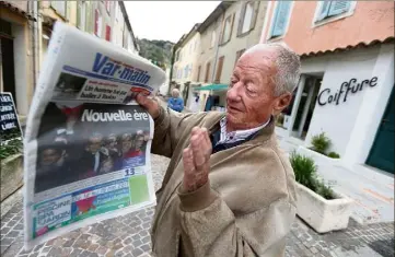  ?? (Photos Philippe Arnassan) ?? Jean-Claude Ghizal fait partie des macroniste­s de la première heure et approuve l’action d’Emmanuel Macron, « premier Président à faire de vraies réformes depuis Pompidou » selon lui.