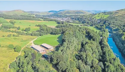  ??  ?? Evertown. a varied rural portfolio in Dumfries &amp; Galloway, is for sale for £19.5 million