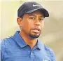  ??  ?? SLOW PROGRESS Woods faces lengthy fitness fight