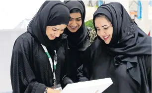  ??  ?? A report released by the Dubai Women Establishm­ent finds Emirati women are finding it difficult to strike a balance between their responsibi­lities at work and families, which forces many to stay home.