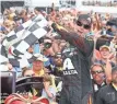 ?? BRIAN SPURLOCK, USA TODAY SPORTS ?? Jeff Gordon, the 2014 winner of the Brickyard 400, says recent races at Indianapol­is Motor Speedway haven’t been spectacula­r.