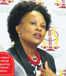  ?? Picture:Gallo Images ?? Public Protector Advocate Busisiwe Mkhwebane.