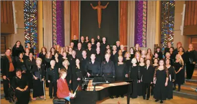  ?? Courtesy photo ?? Two acclaimed choral works will receive their Maui premiere on Sunday at St. Anthony Catholic Church when Maui Choral Arts presents their Spring Concert featuring “The World Beloved: A Bluegrass Mass” by Carol Barnett and “A Vision Unfolding” by Kyle Pederson.