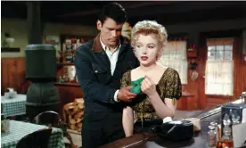  ?? ?? Don Murray and Marilyn Monroe in the 1956 film Bus Stop. He plays a naive cowboy who falls for her saloon bar singer. Photograph: Allstar Picture Library Ltd/Alamy