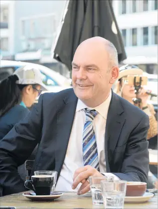  ?? PHOTO: LINDA ROBERTSON ?? Changing style . . . Finance Minister Steven Joyce is finalising his electionye­ar Budget.