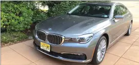  ?? (Image © James Raia/2018) ?? The 2018 BMW 740e.