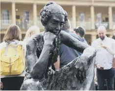  ?? ?? ART AND SOUL: The Anne Lister statue by Diane Lawrenson.