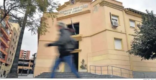  ?? JORGE DEL ÁGUILA ?? Vista de la sede de la Sección Séptima de la Audiencia Provincial, con sede en Algeciras, y donde los asuntos pendientes subieron un 17% el año pasado.