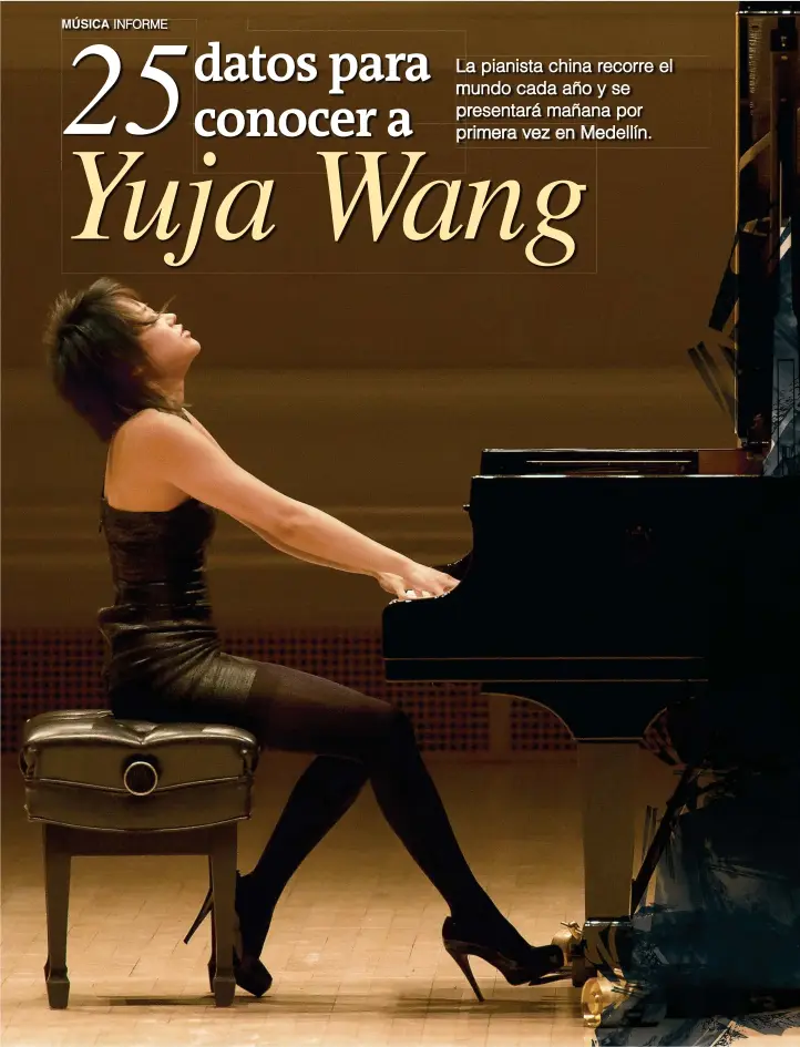  ?? FOTO NORBERT KNIAT - ?? Wang debutó como pianista en Europa en 2003 junto a la Tonhalle Orchestra en Zürich, Suiza con el Concierto para Piano Nº 4 de Beethoven.