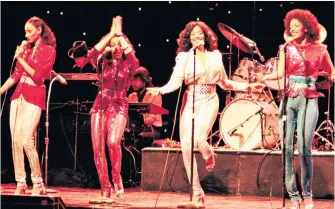  ??  ?? Soul Music: Sister Sledge sing We Are Family Wednesday, Radio 4, 9.00am