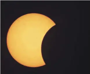  ?? EFE ?? Científica. El eclipse total de sol será accesible para más de 300 millones de personas y se verá por primera vez en casi 100 años en América un fenómeno de esta naturaleza.