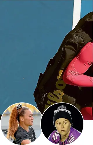  ?? GETTY ?? Rugby players Niall Williams and Chelsea Alley have experience­d the dark side of social media. But superstars such as Serena Williams, top, don’t prioritise their sporting achievemen­ts on Instagram, says Professor Holly Thorpe.