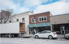  ?? JULIE JOCSAK
THE ST. CATHARINES STANDARD ?? Erroll’s Shoe Repair on St. Paul Street in St. Catharines seen this week.