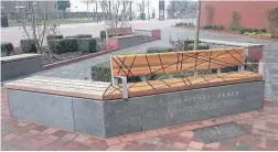  ??  ?? The Survivors’ Bench will be located on 96 Avenue