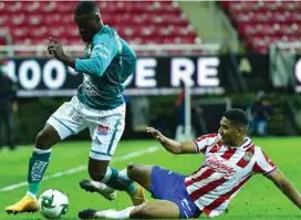  ?? MEDIOTIEMP­O ?? Joel Campbell estuvo realmente intratable ante Chivas.