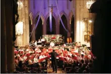  ??  ?? Concert dans l’Abbaye