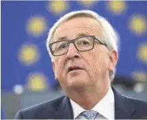  ?? PATRICK HERTZOG AGENCE FRANCE-PRESSE ?? Le mandat de Jean-Claude Juncker se termine à l’automne 2019.