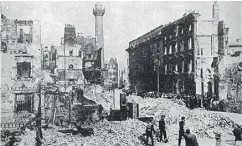  ?? WIKIPEDIA. ORG ?? Sackville Street, Dublin after the 1916 Easter Rising.