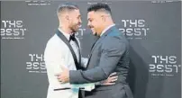  ?? FOTO: EFE ?? Ronaldo y Ramos Amistad entre ambos