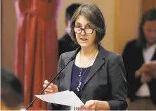  ?? Rich Pedroncell­i / Associated Press 2018 ?? State Sen. Nancy Skinner, DBerkeley, plans to work on SB889’s details with juvenile justice reform advocates.