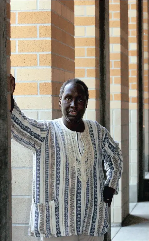  ?? PICTURE: KAREN TAPIA-ANDERSEN ?? ‘SON OF THE SOIL’: Kenya’s Prof Ngugi wa Thiong’o is considered one of the giants of African literature. Through his book Decolonisi­ng the Mind, the author has reimagined a new future for the continent, the writer says.