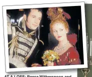  ??  ?? AT A LOSS: Reese Witherspoo­n and James Purefoy star in the 2004 film