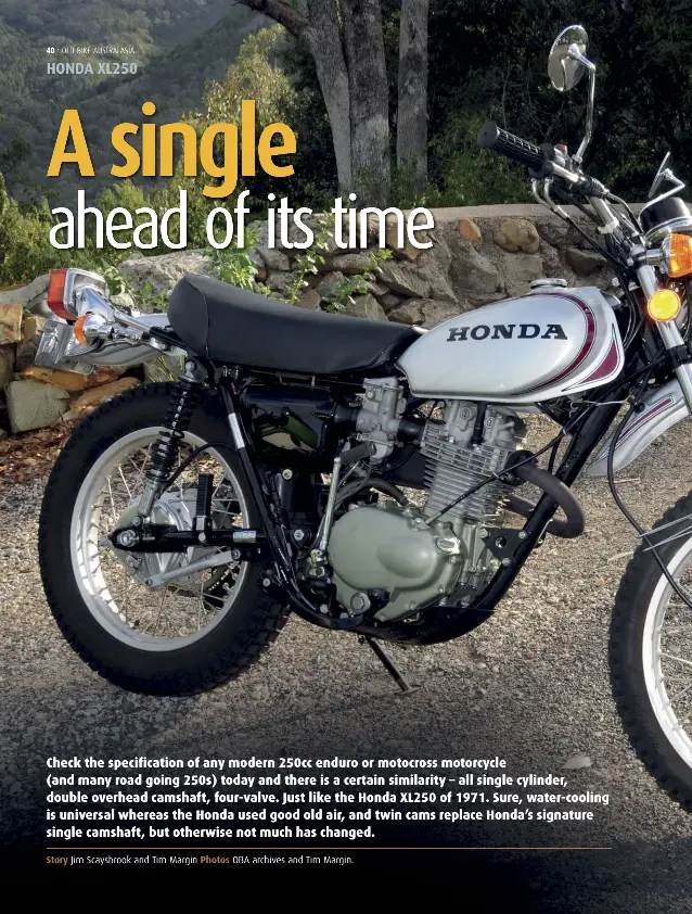 Pressreader Old Bike Australasia 18 10 01 Honda Xl250 Trailblazer