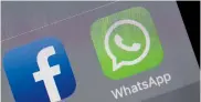  ?? AFP ?? En febrero de este año WhatsApp reportó 1.500 millones de usuarios activos al mes.