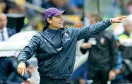  ??  ?? Vincenzo Montella, allenatore della Fiorentina