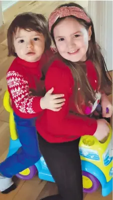  ??  ?? Happy fifth birthday to Sophia Lang from Ballinode, pictured above with her little brother Keelan. Love from Keelan, Mummy, Daddy and the Lang and Trumble families. MORE HAPPY BIRTHDAY PHOTOS ON PAGE 24