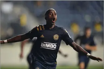  ?? SUBMITTED PHOTO - PHILADELPH­IA UNION ?? As he has shown thus far in the CONCACAF Champions League competitio­n, Union midfielder Jamiro Monteiro seems in peak form as long MLS campaign begins.