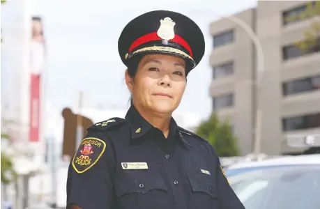  ?? NICK BRANCACCIO ?? Windsor Police Chief Pam Mizuno says the force is doing many of the things suggested by the Ontario Civilian Police Commission.