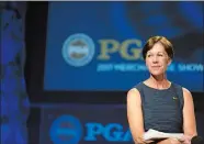  ?? TRACI EDWARDS/PGA OF AMERICA VIA AP ?? Fifteen years after becoming the first woman to qualify for a PGA event in 58 years, Connecticu­t’s Suzy Whaley is expected to be elected on Friday as the first female president of the PGA of America.