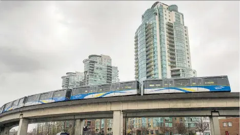  ?? ARLEN REDEKOP ?? In its 31 years, SkyTrain has never had a collision involving two in-service trains, a record described as “unheard of ” in the industry.
