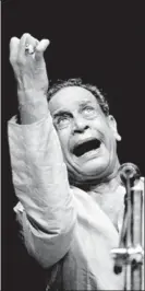  ?? AVINASH PASRICHA/UNIVERSAL IMAGES GROUP VIA GETTY ?? ■ The magic and complexity of Hindustani classical music: Bhimsen Joshi in performanc­e