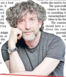  ?? PHOTOGRAPH COURTESY OF BYLINER.COM ?? 'SANDMAN' creator Neil Gaiman.