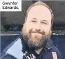  ??  ?? Gwynfor Edwards.